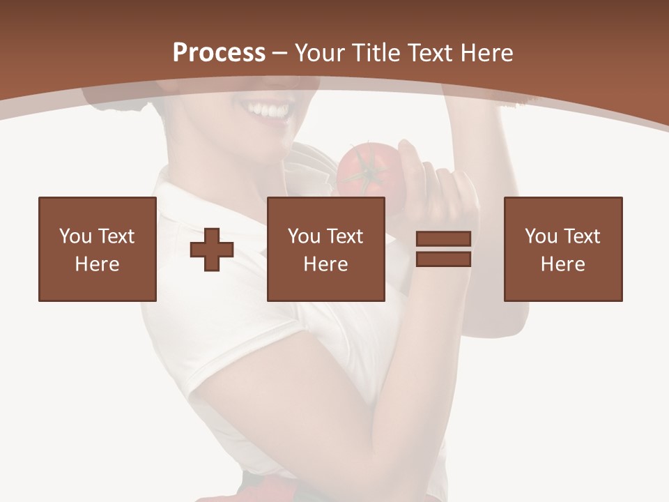 Girl Chef PowerPoint Template