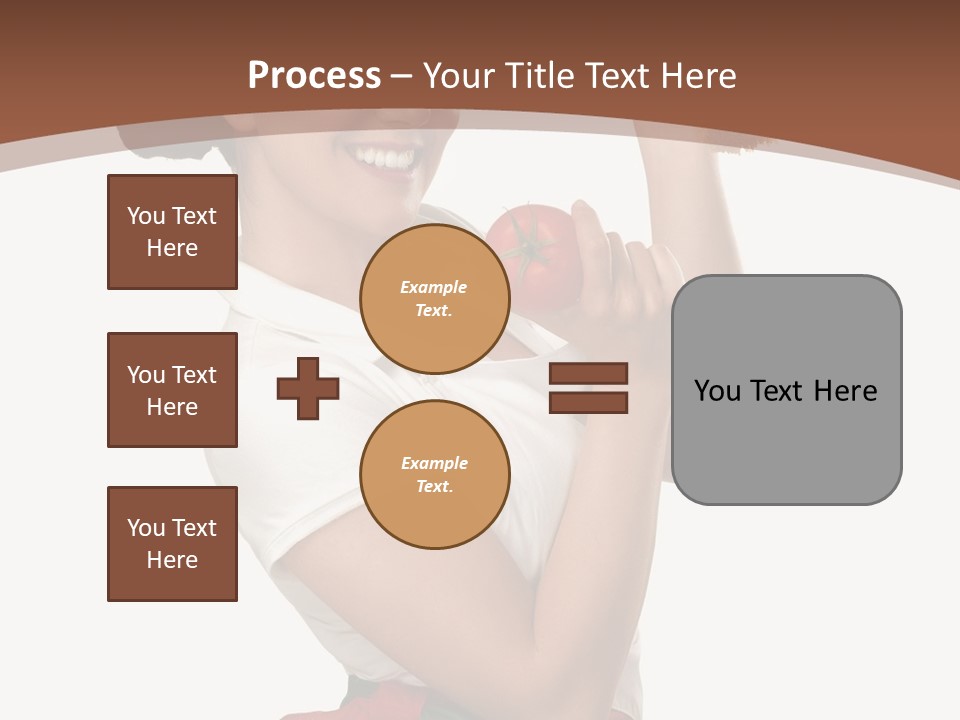 Girl Chef PowerPoint Template