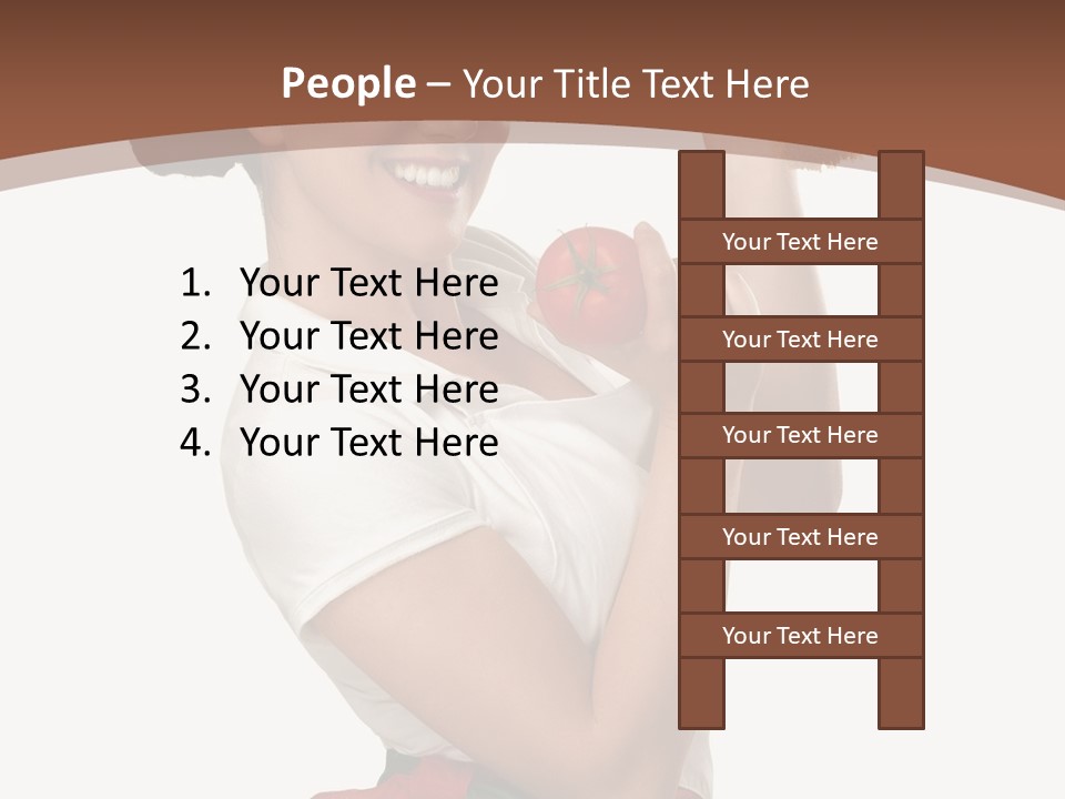 Girl Chef PowerPoint Template