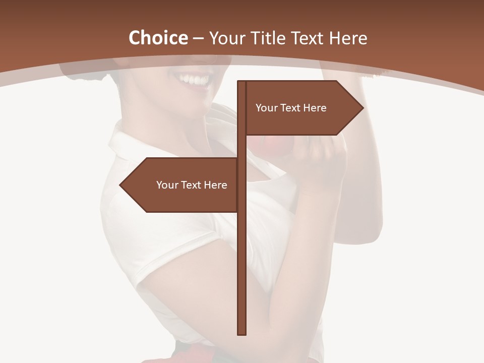 Girl Chef PowerPoint Template