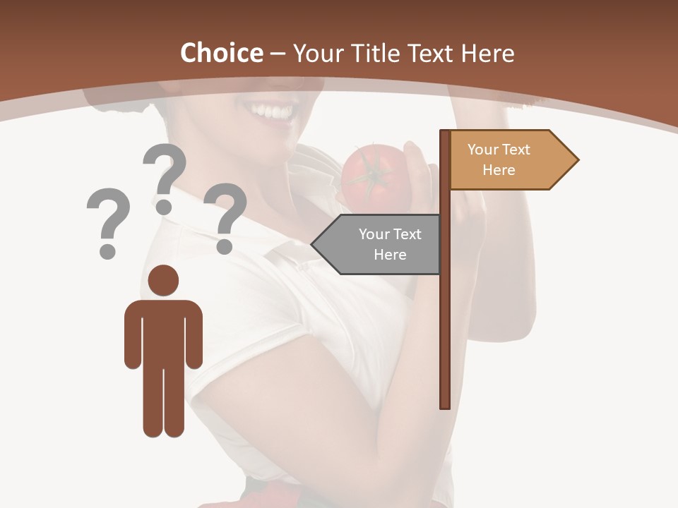 Girl Chef PowerPoint Template