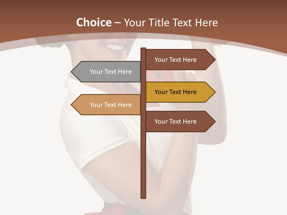 Girl Chef PowerPoint Template