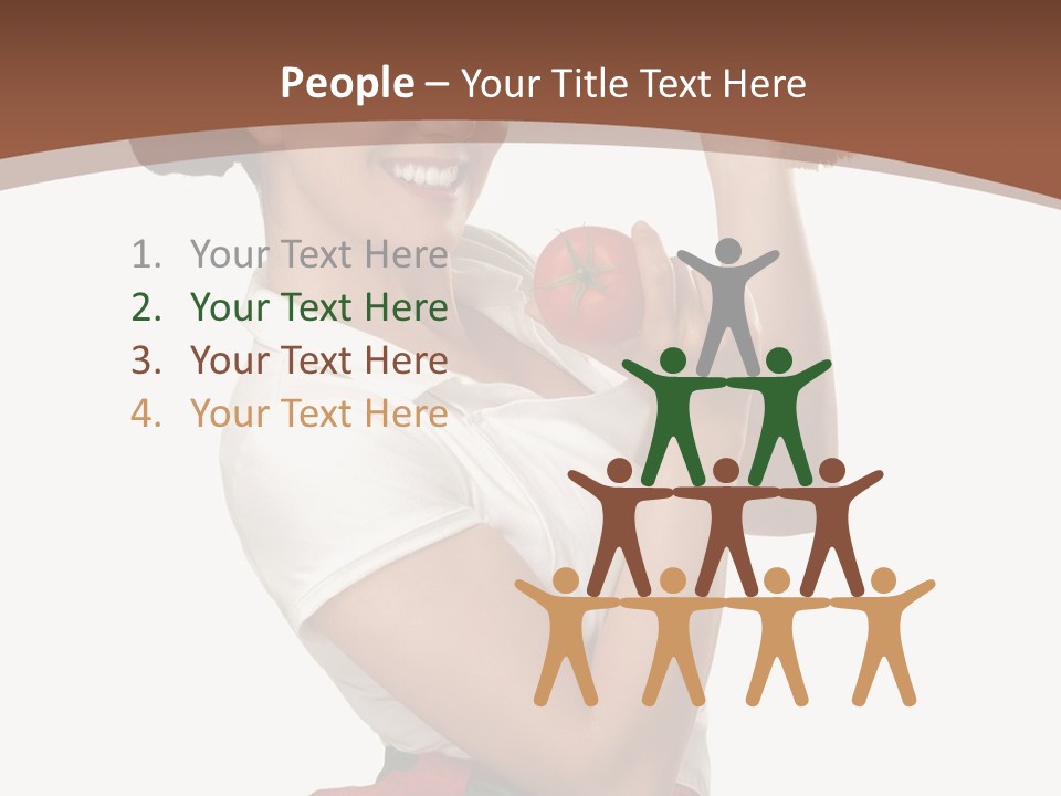 Girl Chef PowerPoint Template