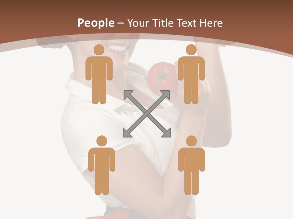 Girl Chef PowerPoint Template