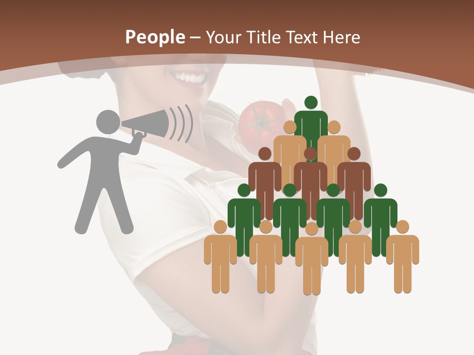 Girl Chef PowerPoint Template