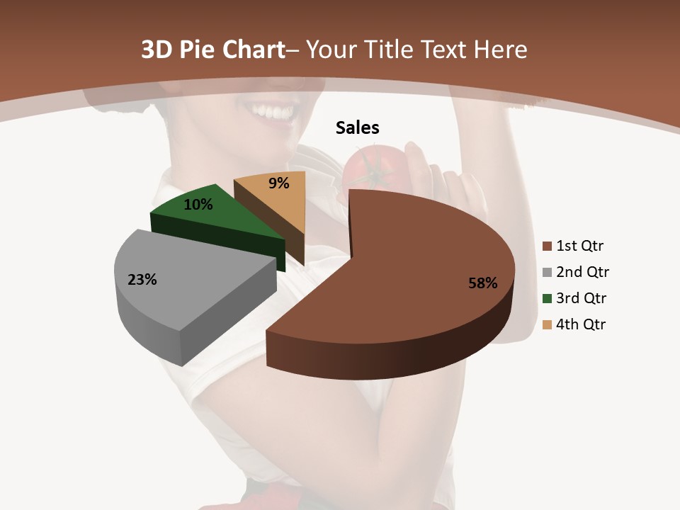 Girl Chef PowerPoint Template