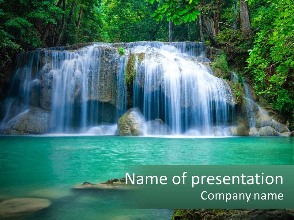 Waterfall PowerPoint Template