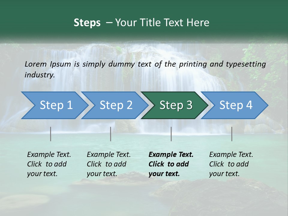 Waterfall PowerPoint Template