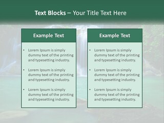 Waterfall PowerPoint Template