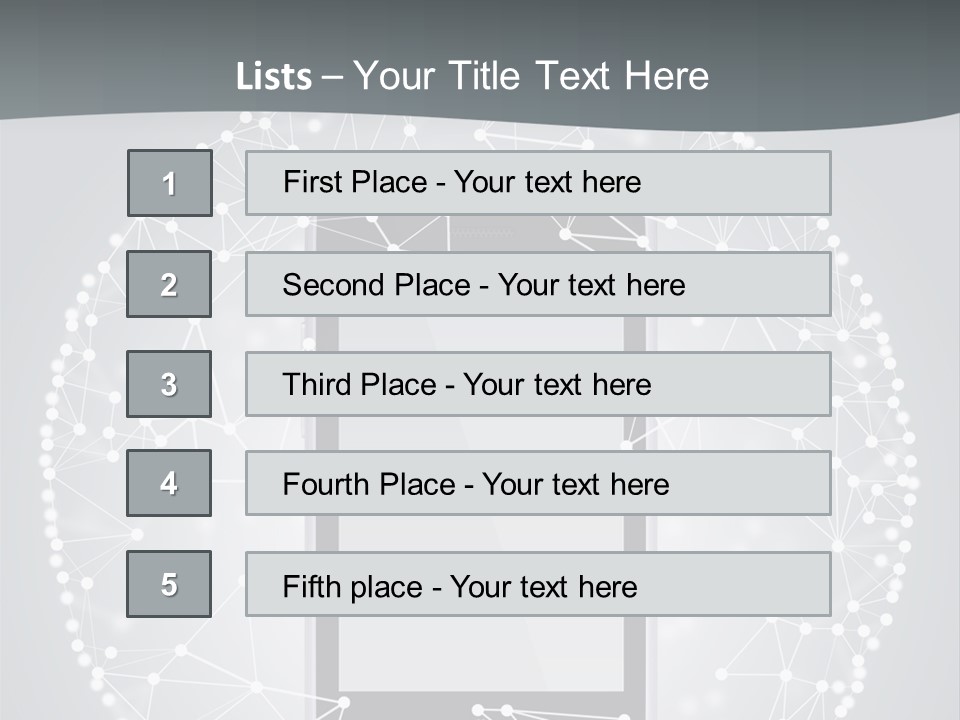 Smartphone PowerPoint Template