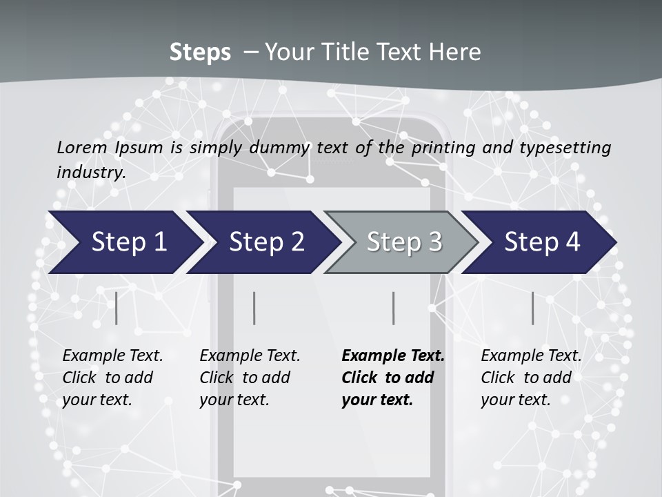 Smartphone PowerPoint Template