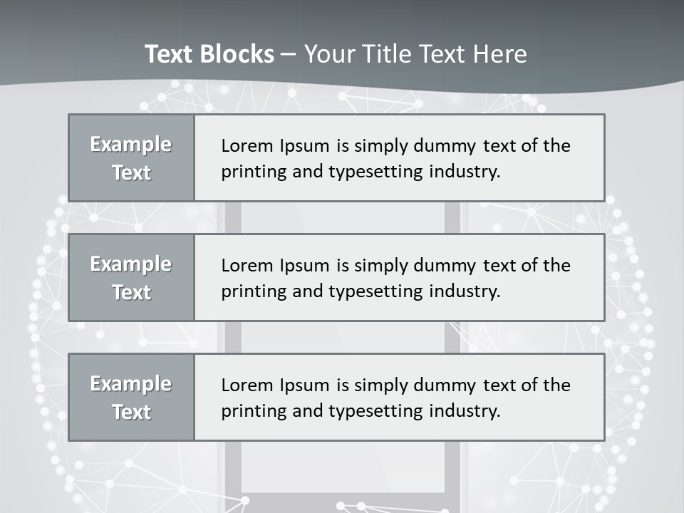 Smartphone PowerPoint Template