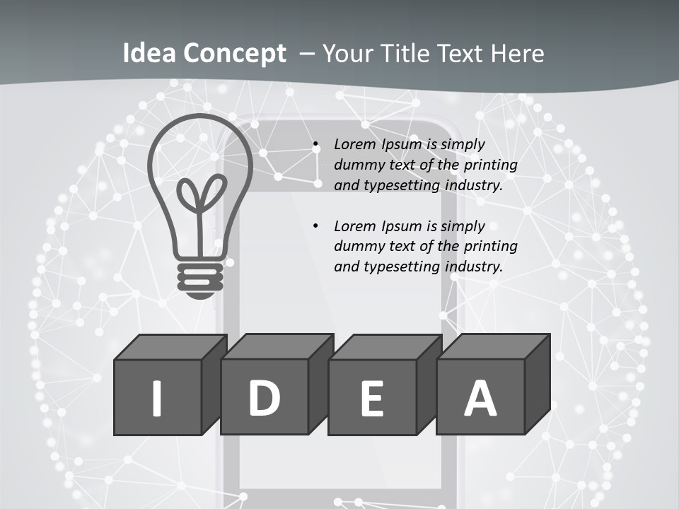 Smartphone PowerPoint Template