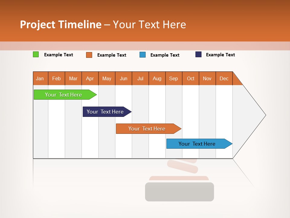 Judicial Gavel PowerPoint Template