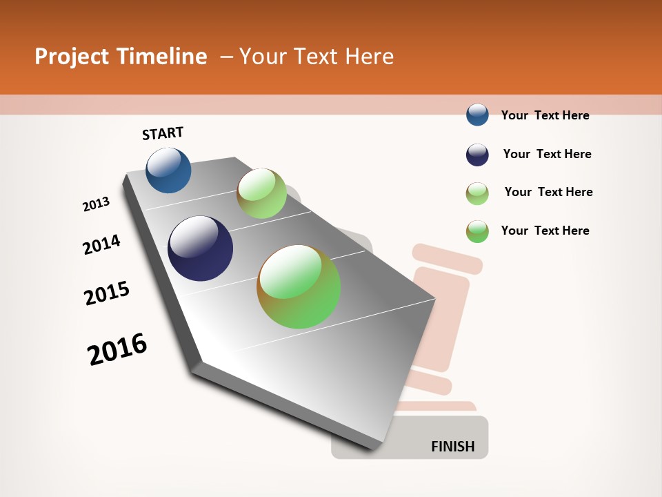 Judicial Gavel PowerPoint Template