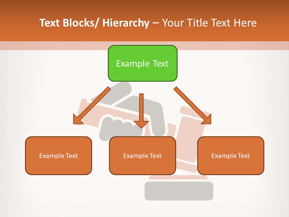 Judicial Gavel PowerPoint Template