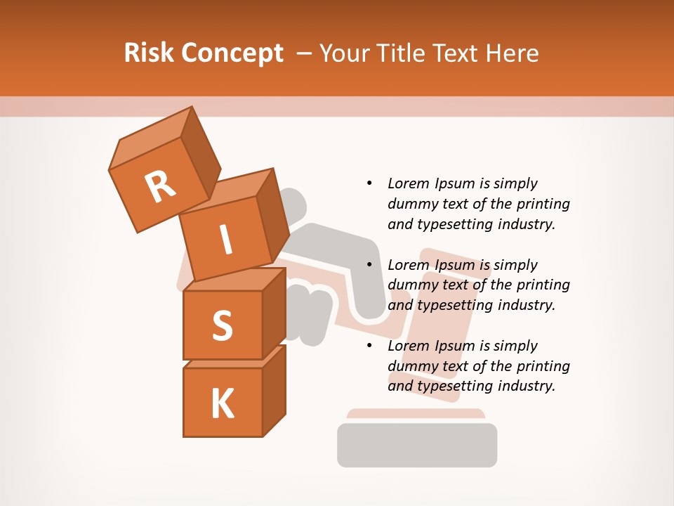 Judicial Gavel PowerPoint Template