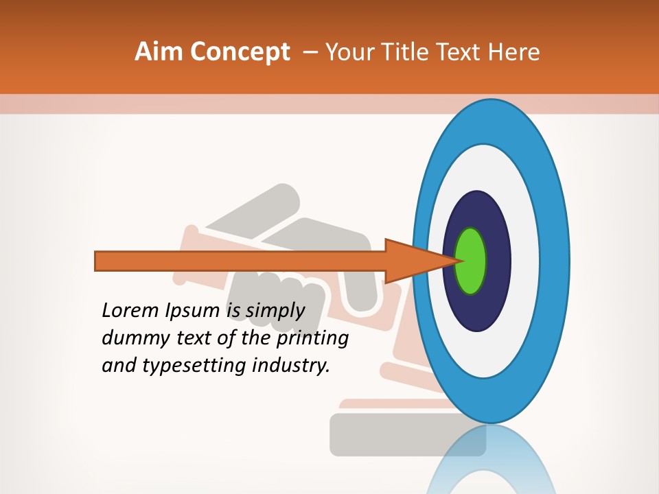 Judicial Gavel PowerPoint Template