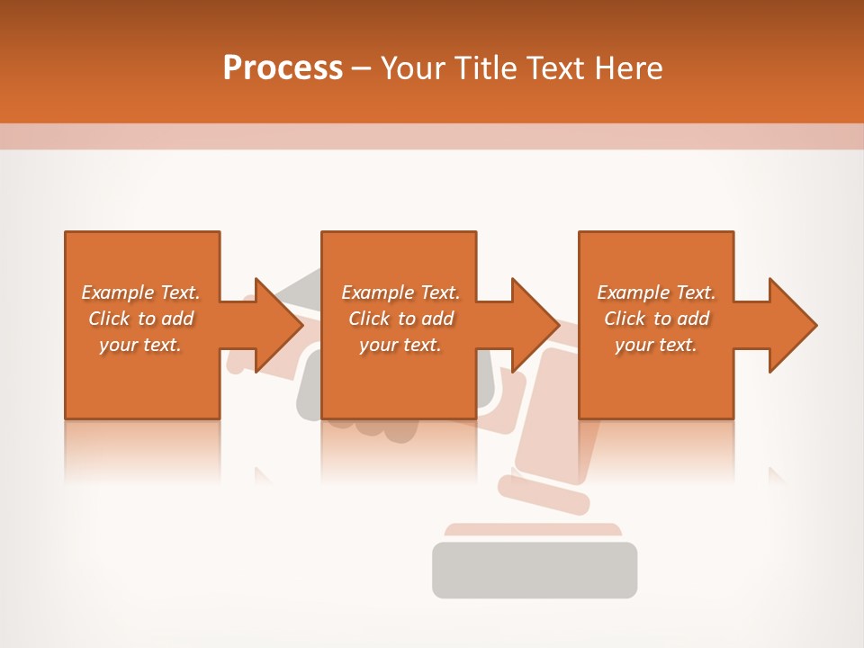 Judicial Gavel PowerPoint Template