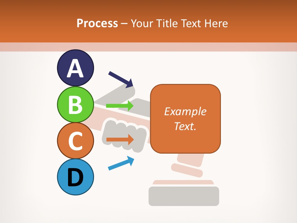 Judicial Gavel PowerPoint Template
