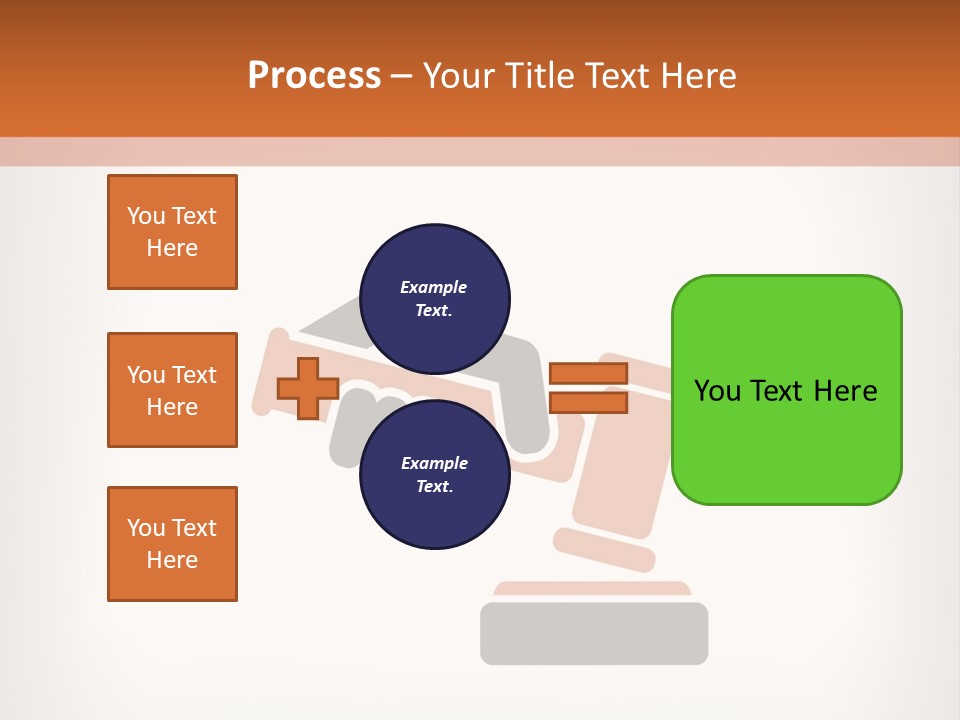 Judicial Gavel PowerPoint Template
