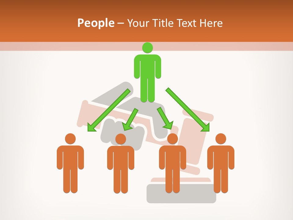 Judicial Gavel PowerPoint Template