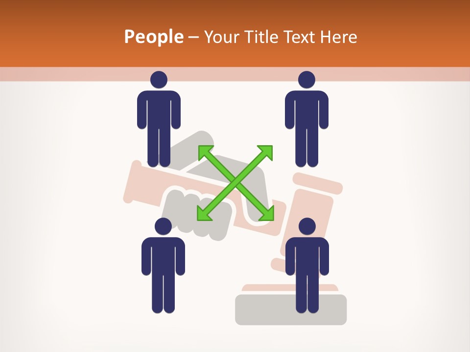 Judicial Gavel PowerPoint Template