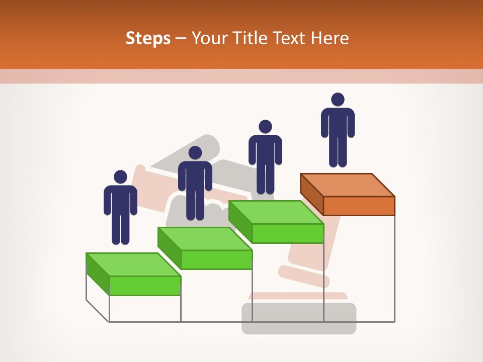 Judicial Gavel PowerPoint Template