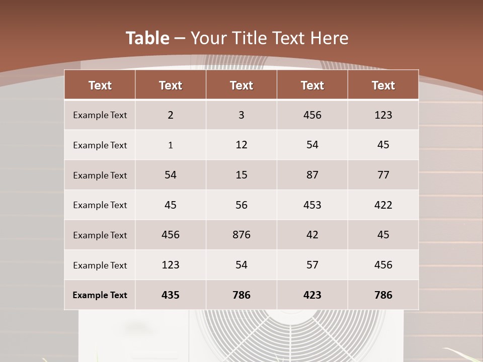 Air Conditioner PowerPoint Template