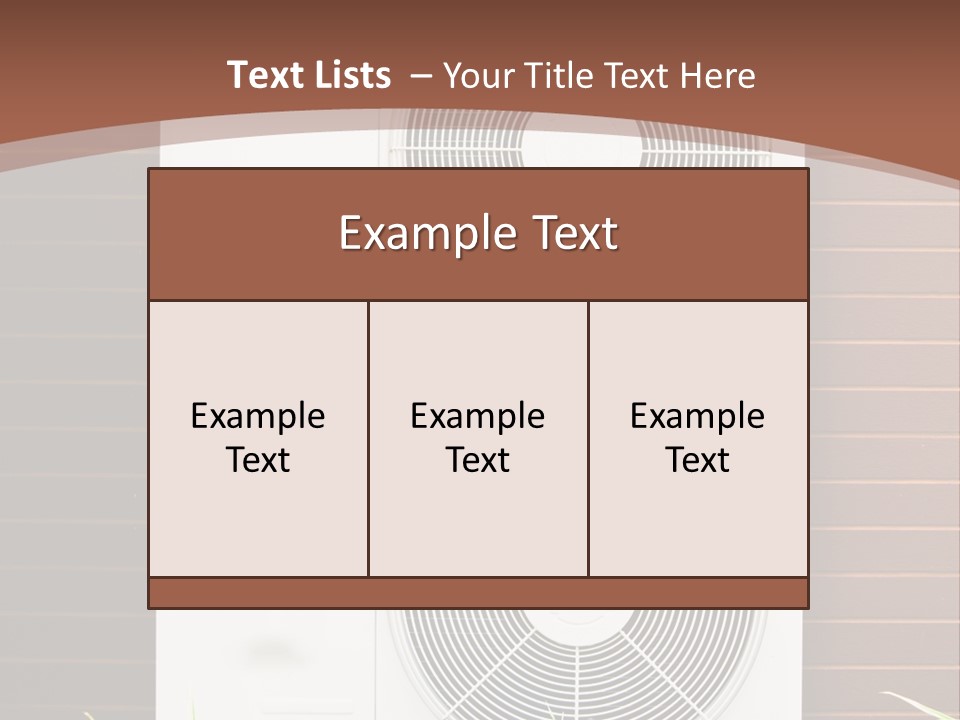 Air Conditioner PowerPoint Template