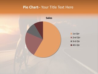 Athlete Cycling PowerPoint Template