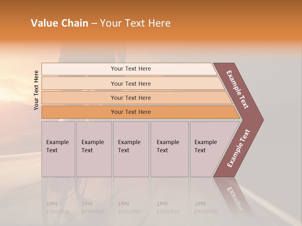 Athlete Cycling PowerPoint Template