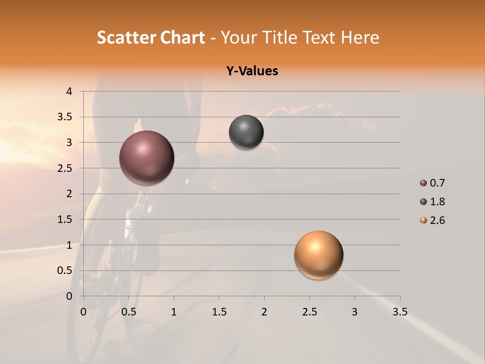 Athlete Cycling PowerPoint Template