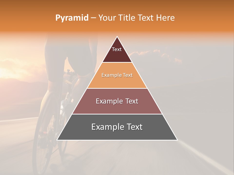Athlete Cycling PowerPoint Template