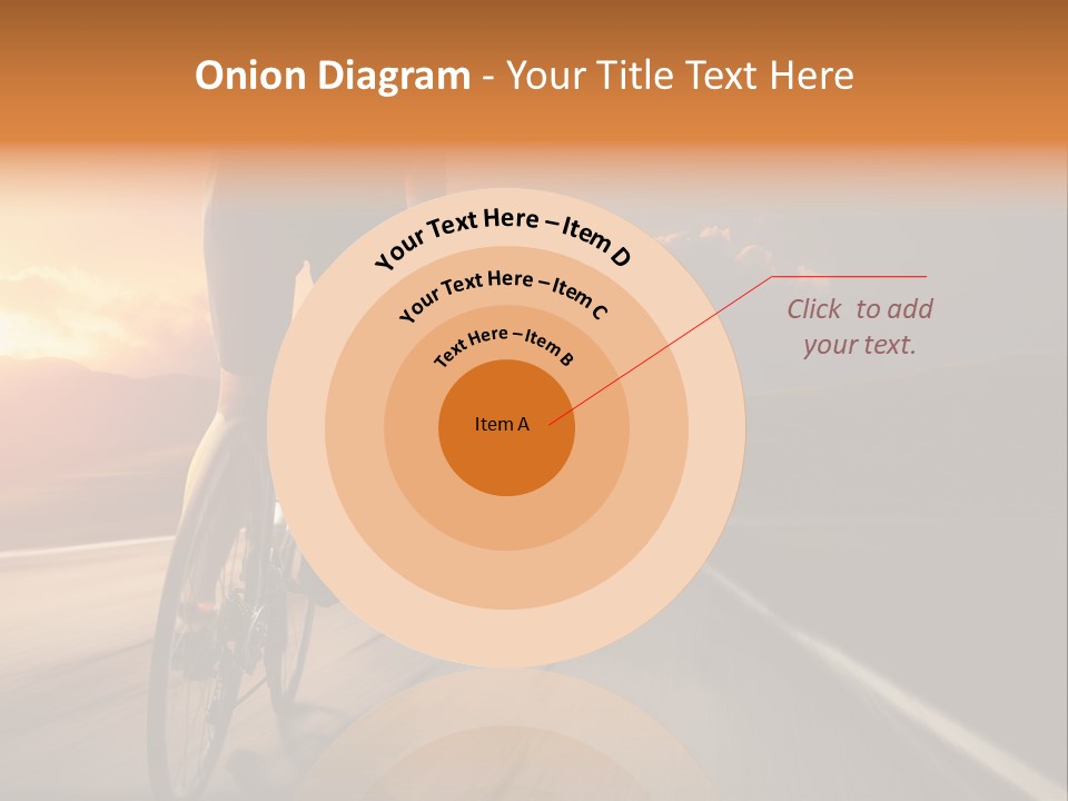 Athlete Cycling PowerPoint Template