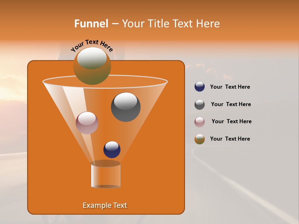 Athlete Cycling PowerPoint Template