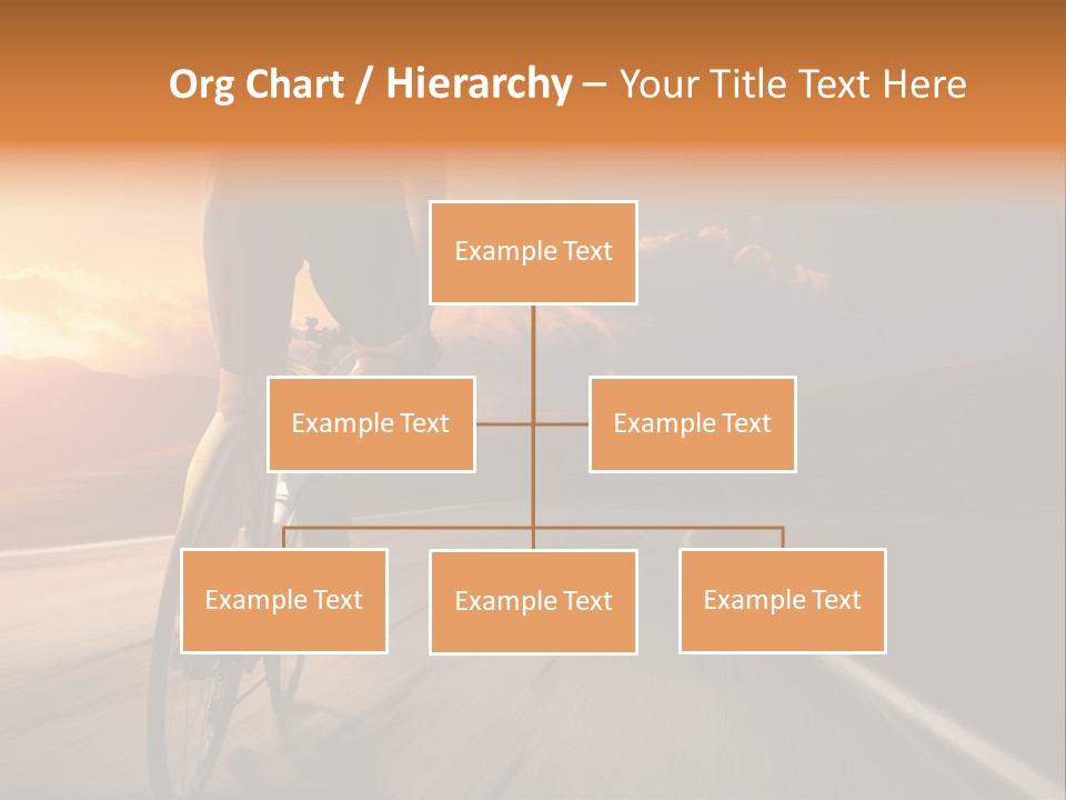 Athlete Cycling PowerPoint Template