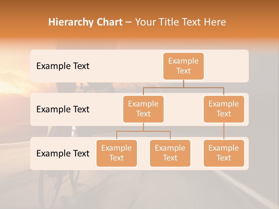 Athlete Cycling PowerPoint Template