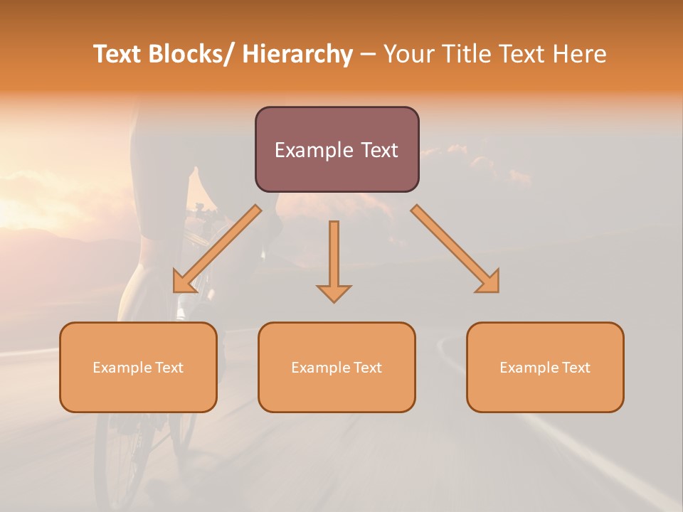 Athlete Cycling PowerPoint Template