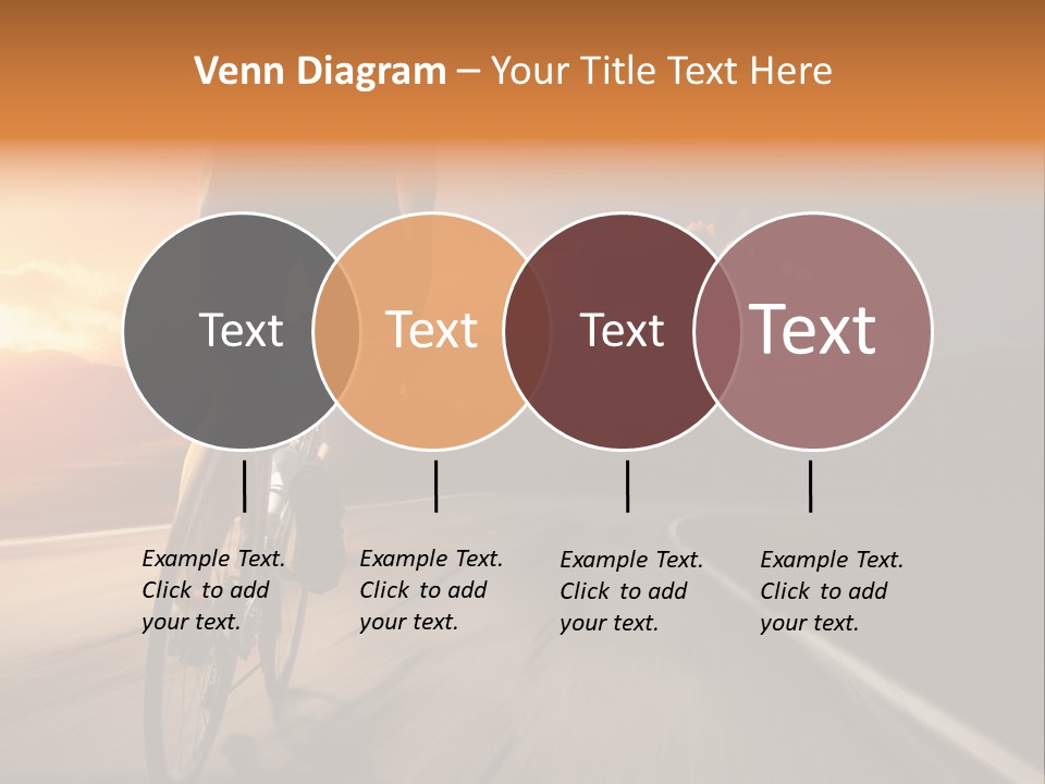 Athlete Cycling PowerPoint Template