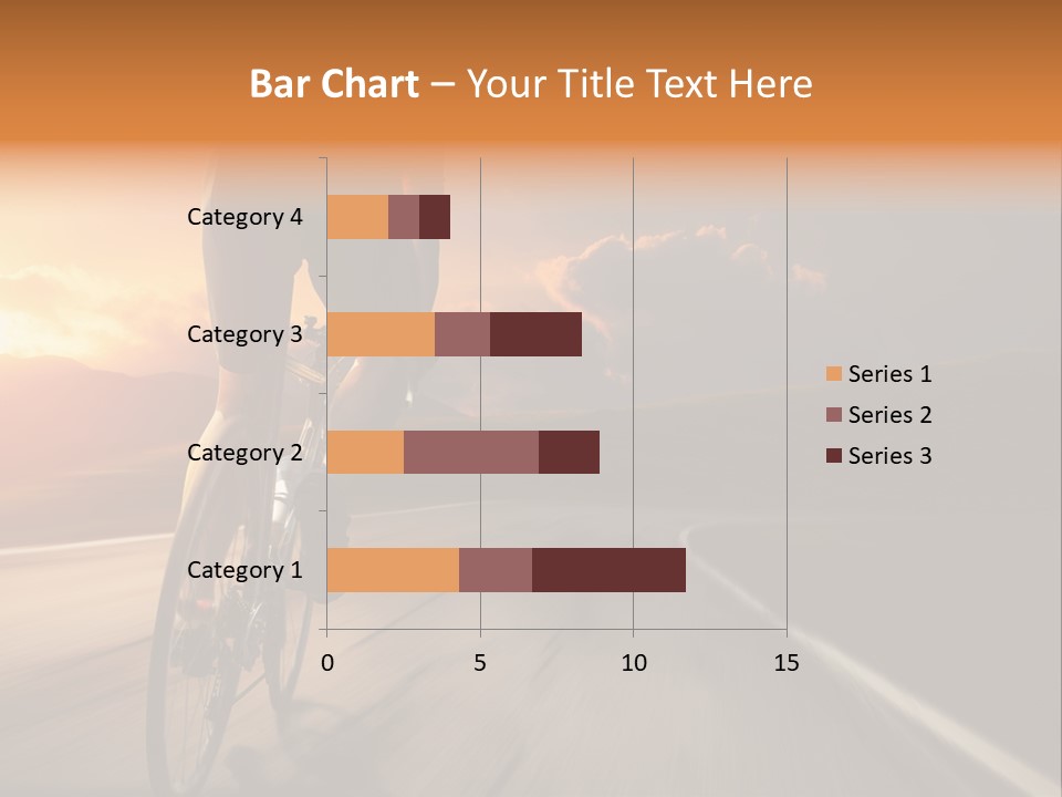 Athlete Cycling PowerPoint Template