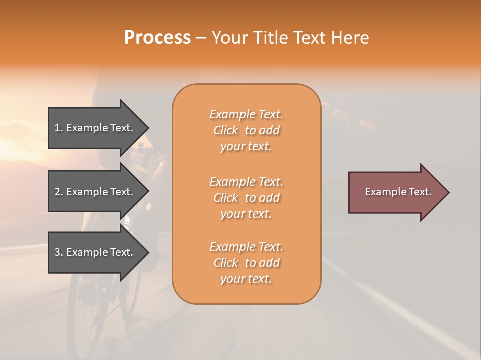Athlete Cycling PowerPoint Template