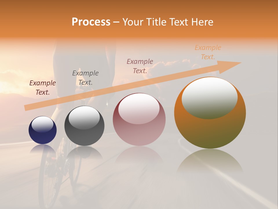 Athlete Cycling PowerPoint Template