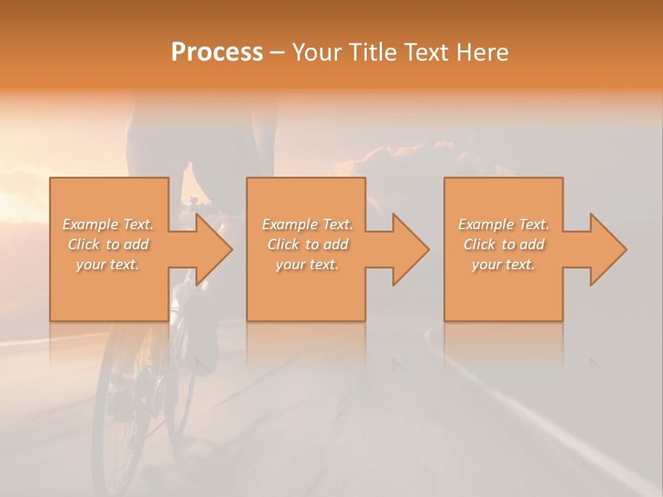Athlete Cycling PowerPoint Template