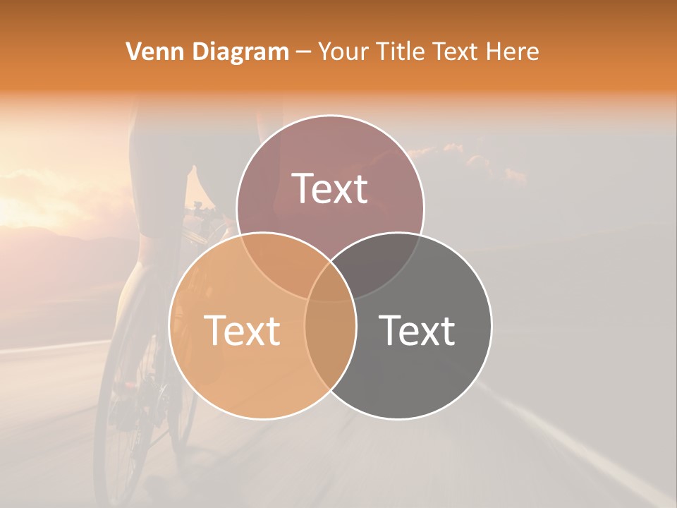Athlete Cycling PowerPoint Template