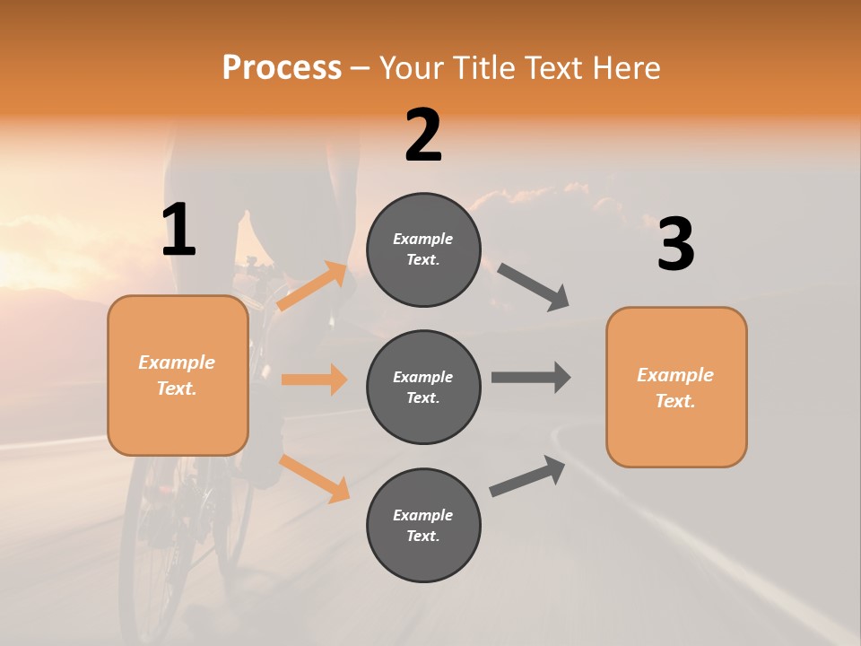 Athlete Cycling PowerPoint Template