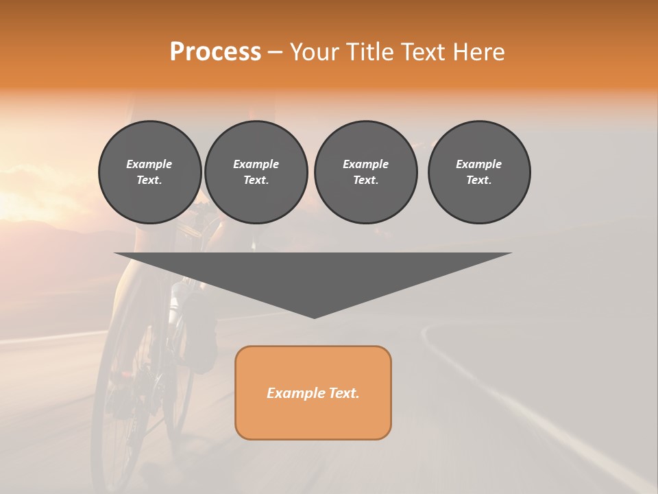 Athlete Cycling PowerPoint Template