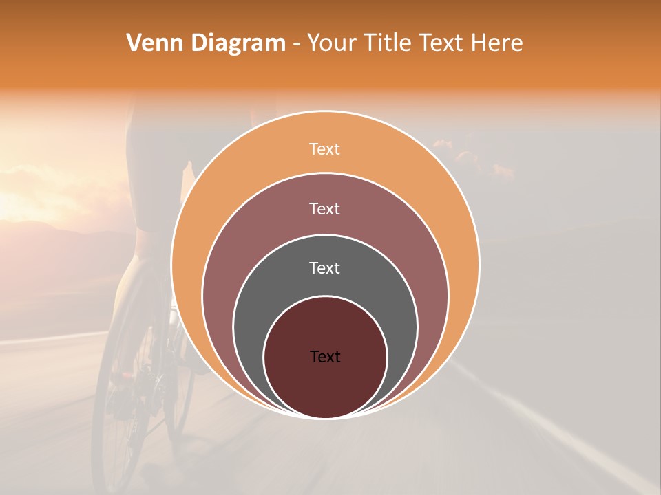 Athlete Cycling PowerPoint Template