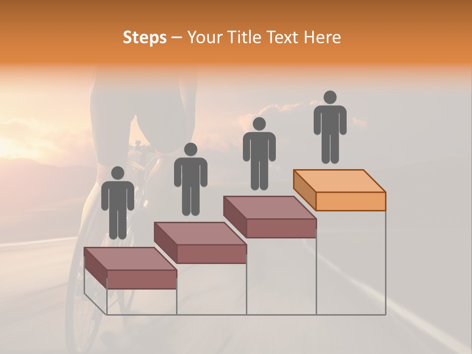 Athlete Cycling PowerPoint Template