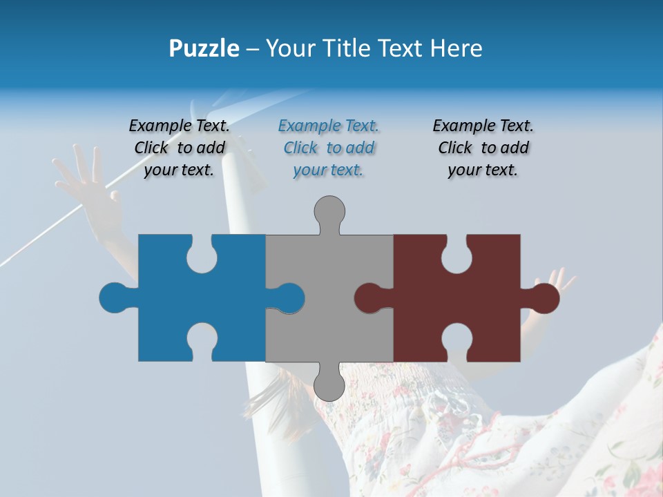 Child Near The Windmill PowerPoint Template